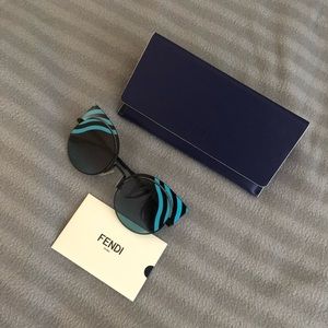 Fendi cat eye sunglasses